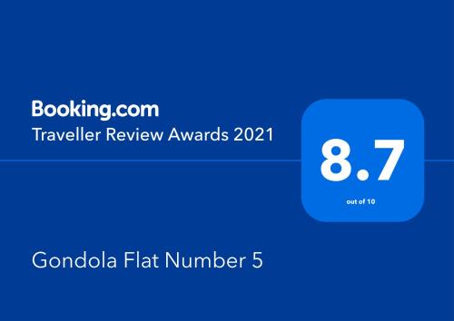 a calculator flat number with a travel trailer retrieval awards at Gondola Flat Number 5 in Bansko