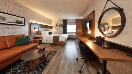 Area soggiorno di Stay Inn Hotel Toronto