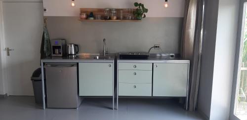 Kuchyň nebo kuchyňský kout v ubytování Anno 1874