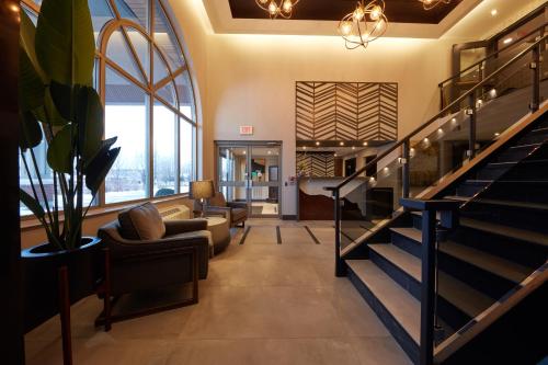 Area soggiorno di Stay Inn Hotel Toronto