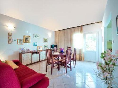 Χώρος καθιστικού στο Holiday Home Lido