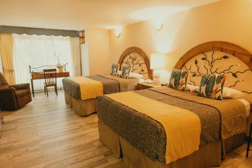 Krevet ili kreveti u jedinici u objektu El Rodeo Estancia Boutique Hotel & Steakhouse