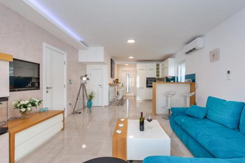 TV/trung tâm giải trí tại Tarari Luxury Apartment