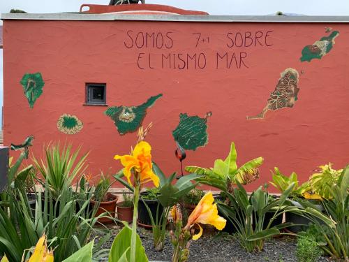 Zahrada ubytování HRlos Piratas - Ferien Haus La Palma - GOOD WLAN !!