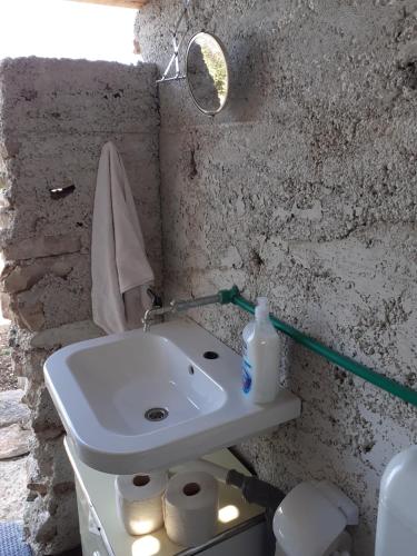 Kylpyhuone majoituspaikassa Camping Brizi