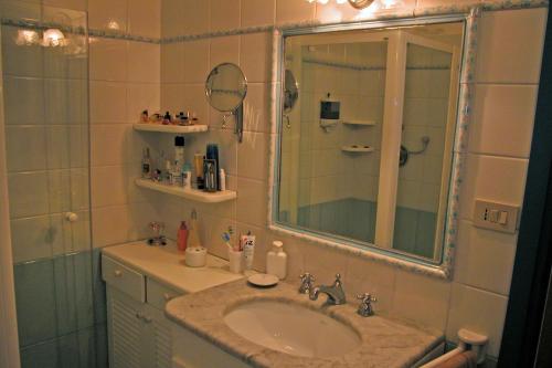 Phòng tắm tại Villa Capo D'arco