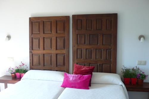 Cama o camas de una habitación en Casa La Rinconada