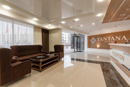 Posezení v ubytování Tantana Hotel