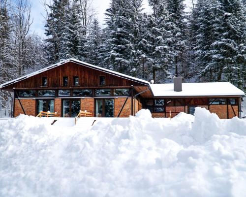 Novosiele Lifestyle Apartments - nad górską rzeką - Strefa relaksu sauna jacuzzi - Bieszczady v zimě
