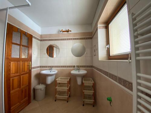 Koupelna v ubytování Penzión Malý Rím