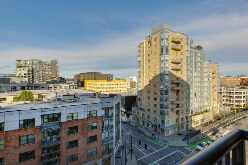 a view of a city with tall buildings at Renu Suites at The Burlington Portland in Portland
