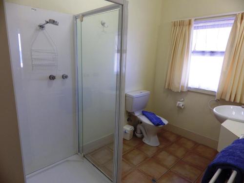 Ванная комната в Panorama Seaside Apartments Norfolk Island