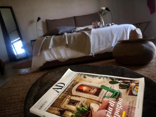 Letto o letti in una camera di B&b Villa Rosalia