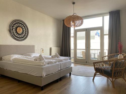 Ein Bett oder Betten in einem Zimmer der Unterkunft Hotel Doppenberg
