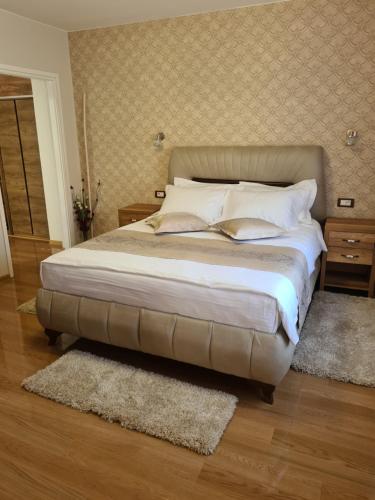 Postel nebo postele na pokoji v ubytování Apartmani Rajin