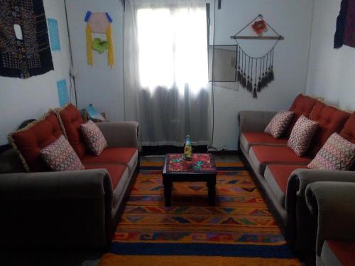 Posezení v ubytování Casa Familiar