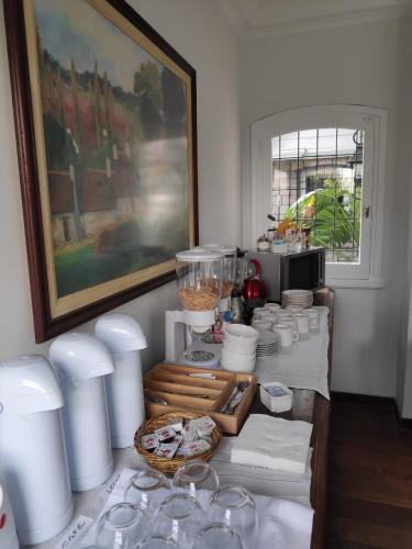 Mad på bed and breakfast-stedet eller i nærheden