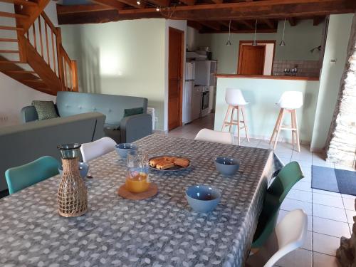 Gîte Pause du Bergerにあるシーティングエリア