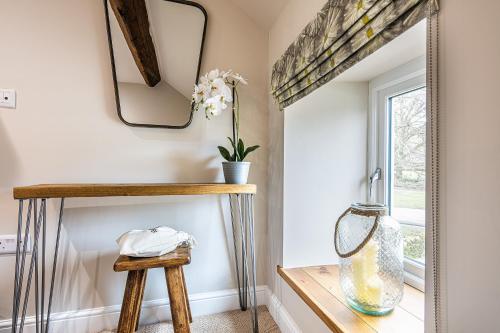 Et badeværelse på Hilldale Cottage