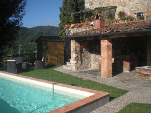 The swimming pool at or close to Nel Colle
