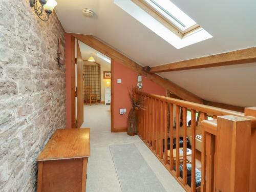 a skylight in the hallway of a house at The Old Stables in Ross on Wye