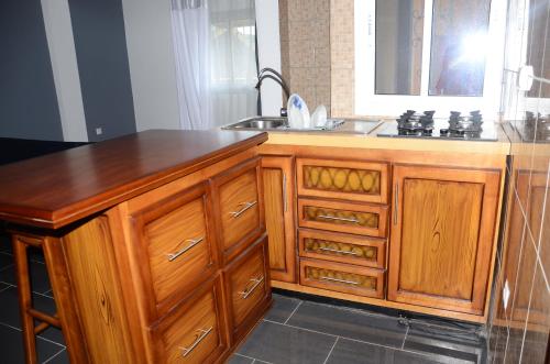 Η κουζίνα ή μικρή κουζίνα στο Vegas House