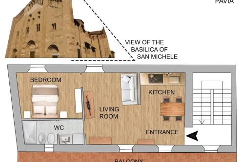 Gallery image of Maison Marina_Pavia San Michele Centro Storico in Pavia