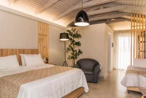 Postel nebo postele na pokoji v ubytování Klelia Beach Hotel by Zante Plaza