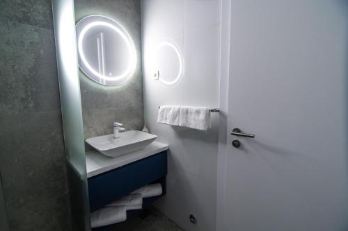 Koupelna v ubytování Apartments Azzurro Sarajevo