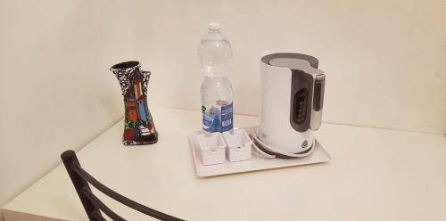 een aanrecht met daarop een blender en een fles bij Anas Prime Place in Rome