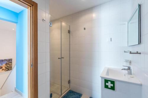 Koupelna v ubytování Casas d'Alvor Boutique Apartments