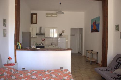 Una cocina o zona de cocina en Lido dei Miracoli