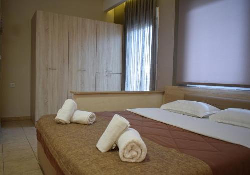 Filippion Hotelにあるベッド