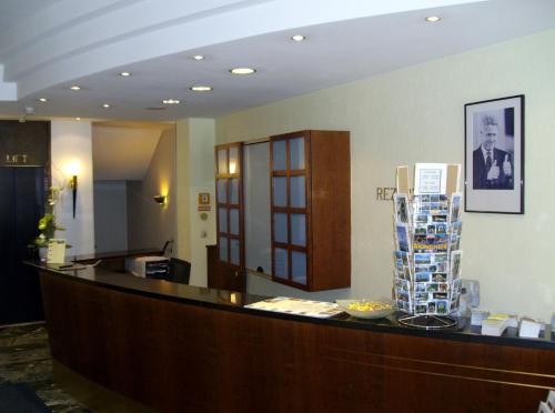
The lobby or reception area at Superior Hotel Präsident
