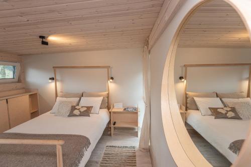 Voodi või voodid majutusasutuse Stunning Seaside Haus 3 toas