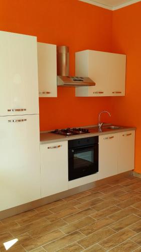 Η κουζίνα ή μικρή κουζίνα στο Attic Apartment, Air Conditioning, Fast WiFi