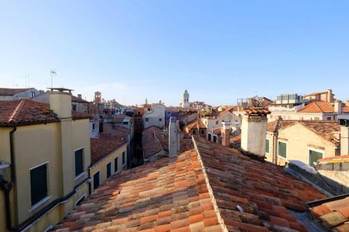 Vista general de Venecia o vista desde el hotel