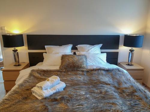 Cama o camas de una habitación en l’Écrin du Verger