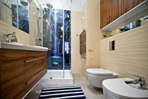 Kúpeľňa v ubytovaní Jana Kazimierza 57 Serviced Apartments