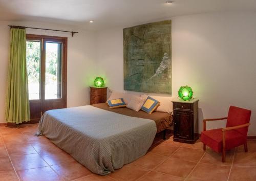 Postel nebo postele na pokoji v ubytování Mallorca Dream