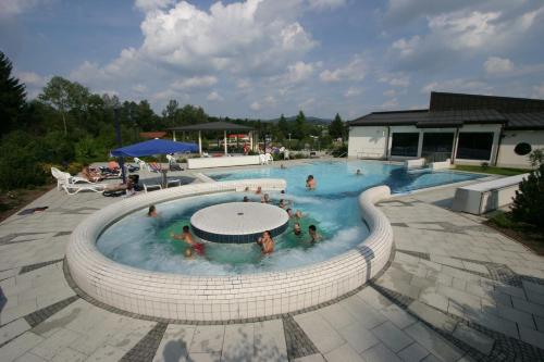 The swimming pool at or close to Ferienpark Arber