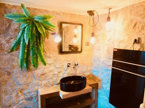 Kylpyhuone majoituspaikassa Mountain Chalet