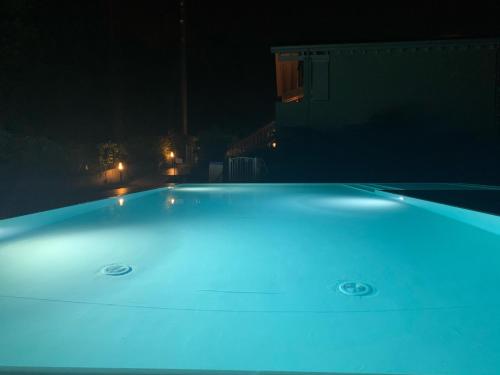 The swimming pool at or close to Le Noir appartment