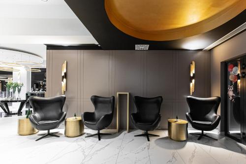 Posezení v ubytování Trofana Wellness & SPA