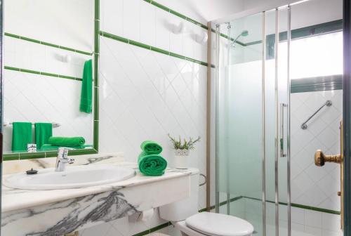 Phòng tắm tại Apartamentos La Tegala
