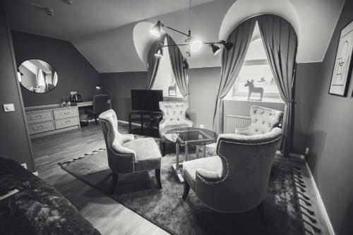 Best Western Hotel Statt Katrineholmにあるシーティングエリア