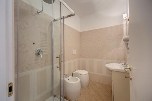 Ванная комната в La Reggia dei Principi