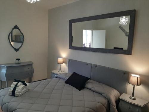 Postel nebo postele na pokoji v ubytování B&B Principe Calaf 3