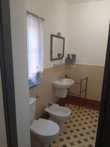 Koupelna v ubytování B&B Principe Calaf 3