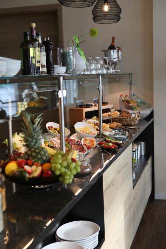 Mad på lejlighedshotellet eller i nærheden